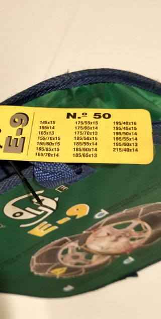 Cadenas nieve JOLPE E-9