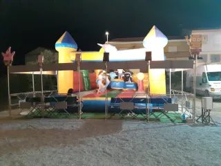 Castillo hinchable para fiestas