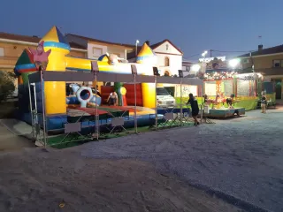 Castillo hinchable para fiestas