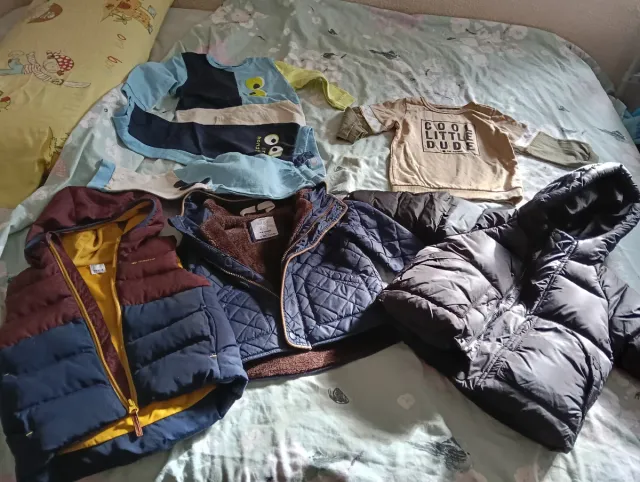 Lote 3 Abrigos Niños