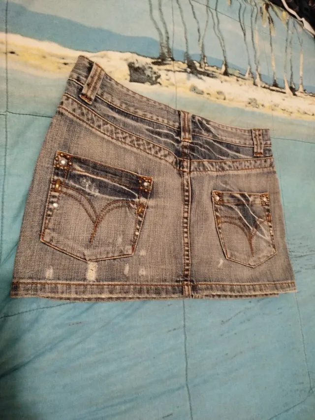 Mini gonna jeans HFN