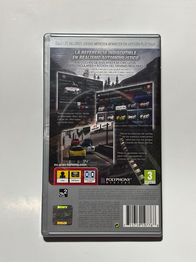 Gran Turismo PSP Platinum