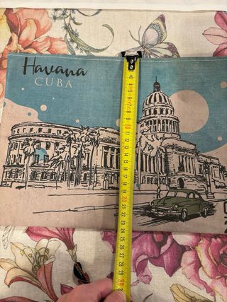 Bustina con zip Havana Cuba