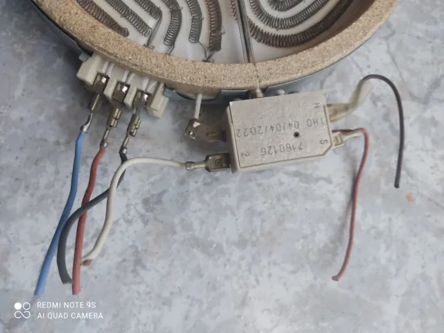 Resistencia redonda para vitrocerámica