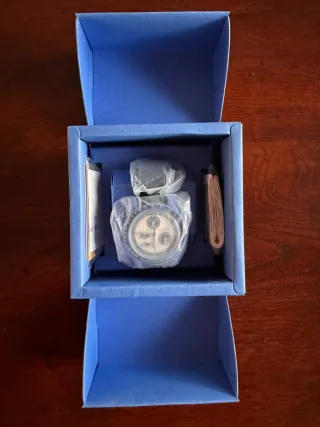 Omega x Swatch Superblue Moonphase