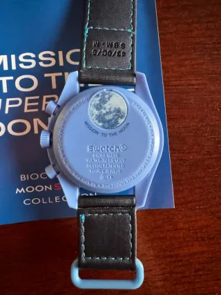 Omega x Swatch Superblue Moonphase