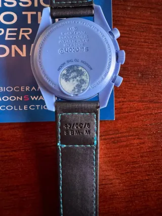 Omega x Swatch Superblue Moonphase