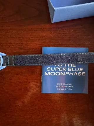 Omega x Swatch Superblue Moonphase