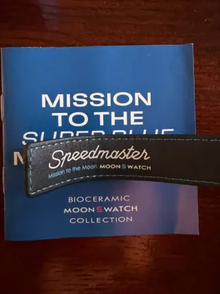 Omega x Swatch Superblue Moonphase
