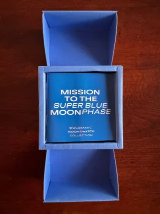 Omega x Swatch Superblue Moonphase