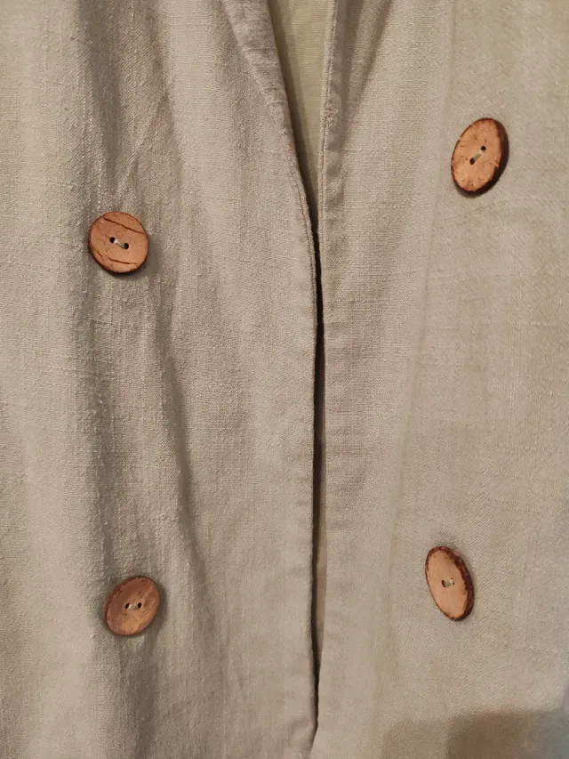 Americana Stradivarius verde talla M