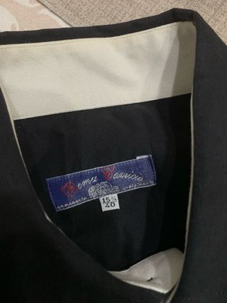 Camicia Roma Camicie Nera Uomo