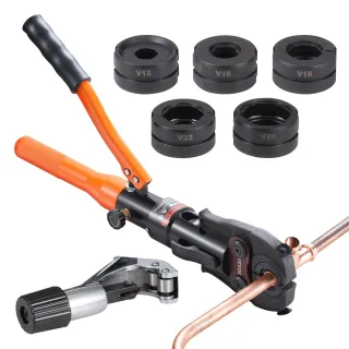 Utensile per Crimpatura Idraulica Tubi Rame