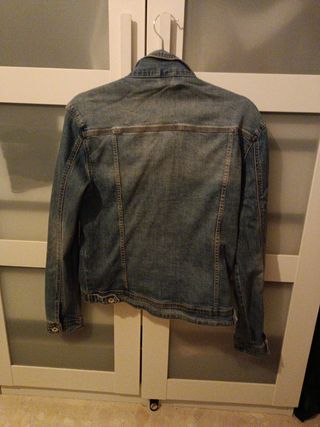 Chaqueta tejana azul Talla XL