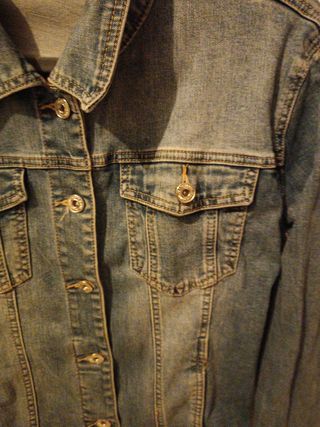 Chaqueta tejana azul Talla XL