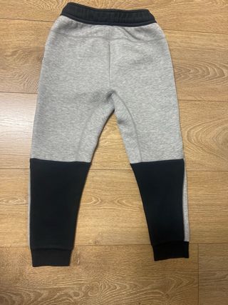 Pantalón Nike Tech Niño Talla M Gris/Negro