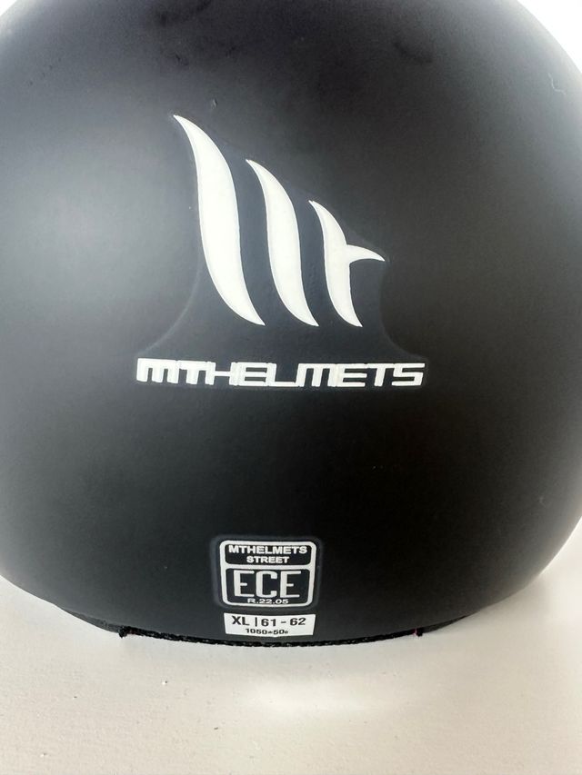 Casco Moto MT Helmets Street S XL Negro