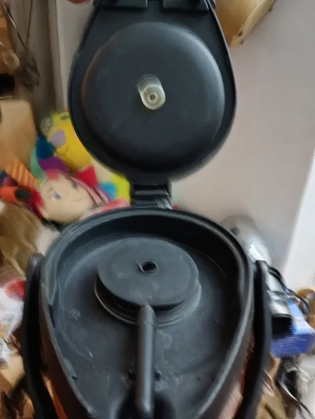 Termo de viaje con funda de cuero