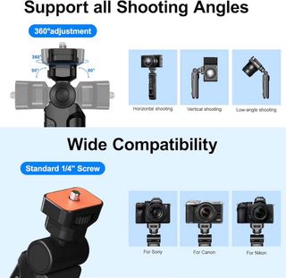 Newmowa Trípode Inalámbrico con Control Remoto