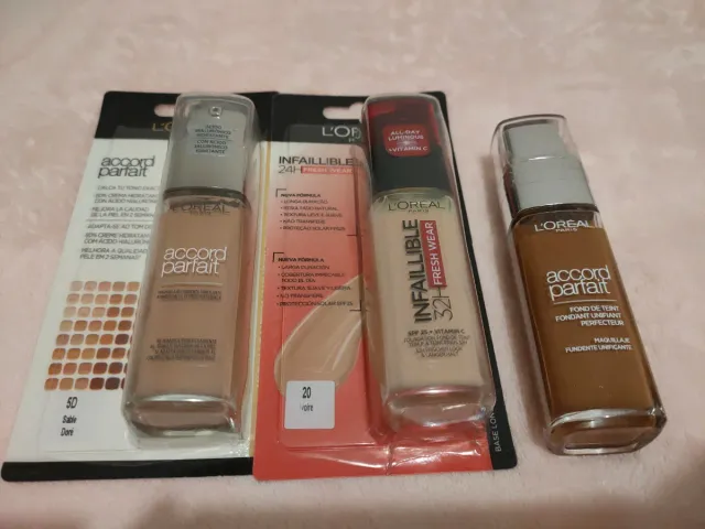 L'Oréal Infallible y Accord Parfait Bases