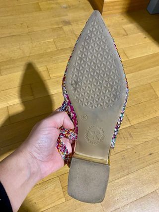 Zapatos destalonados XTI multicolor