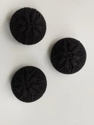 Abrigo vintage de astracán negro