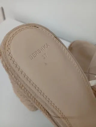 Zapatos Bershka Talla 37 Beige