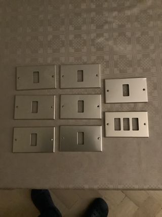 Mostrine Bticino in metallo