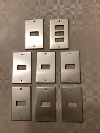 Mostrine Bticino in metallo