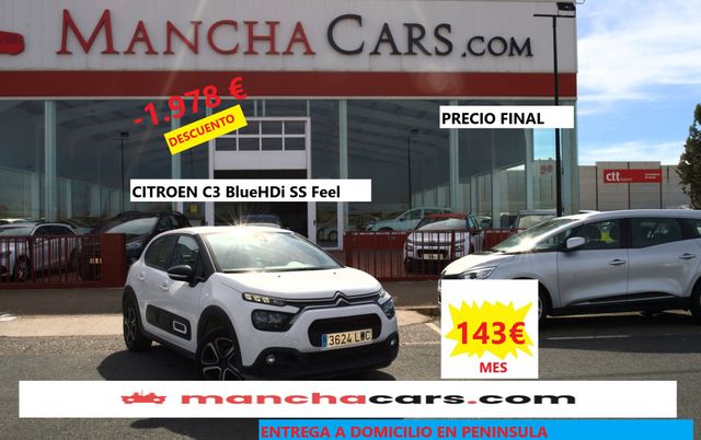 CITROEN C3 BlueHDi 75KW 100CV SS FEEL