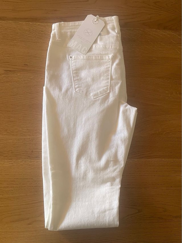 Pantalon blanco MAC, Talla 40.