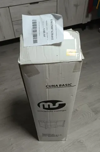 Cuna de viaje plegable