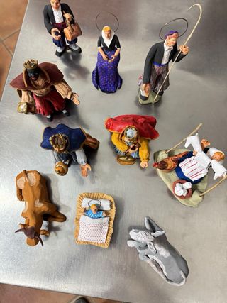 Belén artesanal hecho a mano