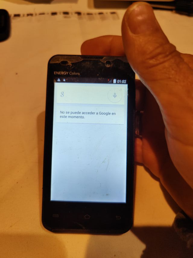 Teléfono Móvil Energy Sistem Colors Negro