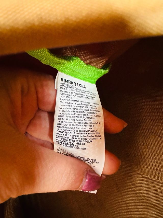 Bolso shopper Bimba y Lola nuevo con etiqueta