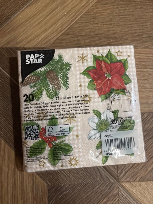 Servilletas Papel Navidad PAP STAR