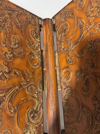 Revistero Vintage Metal y Madera