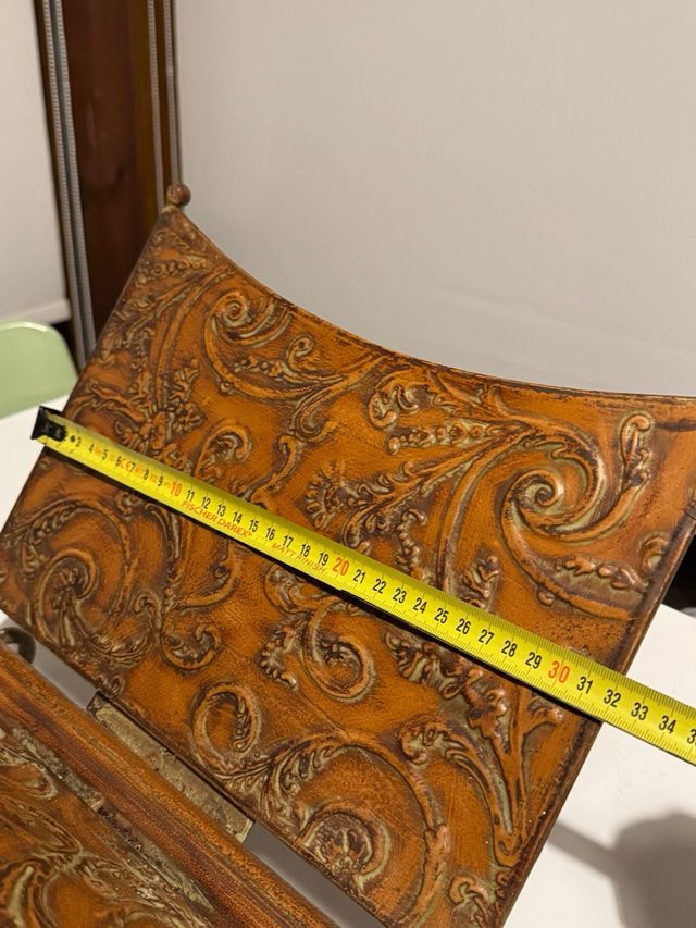 Revistero Vintage Metal y Madera