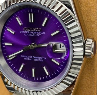 Seiko Mod Datejust "Purple"