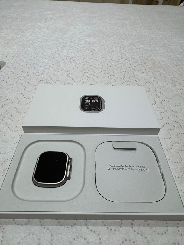 Apple Watch Ultra 2 Plata/Negro