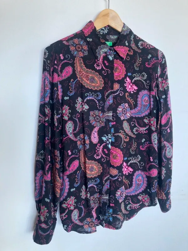 Camisa estampada United Colors of Benetton