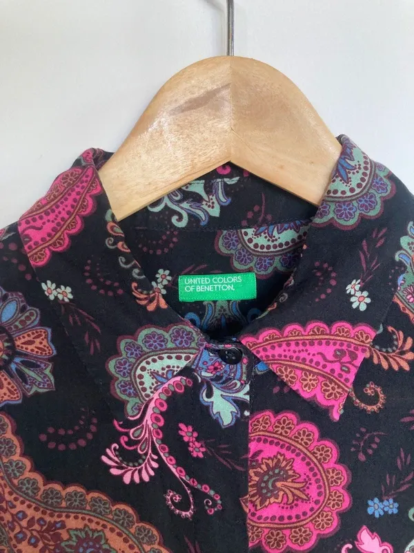 Camisa estampada United Colors of Benetton