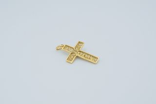 Cruz de oro calada Quickgold