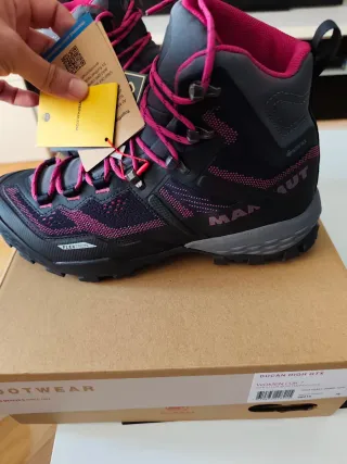 Botas de montaña Mammut Ducan High GTX Mujer Talla