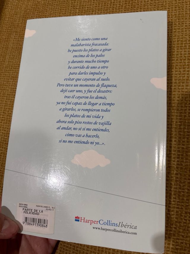 Parte de la felicidad que traes (HARPERCOLLINS)...