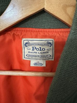 Chaqueta Bomber Ralph Lauren Verde Militar