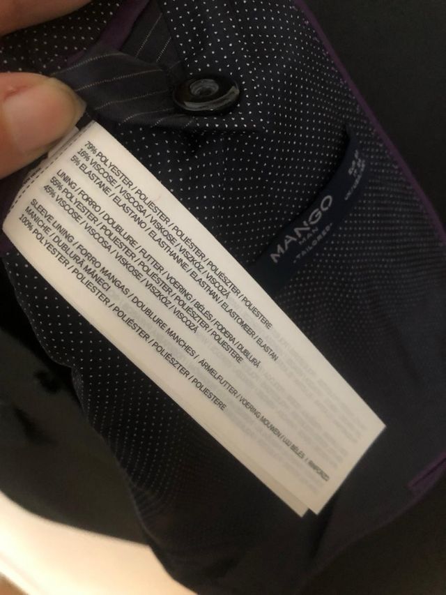 Americana elegante de hombre