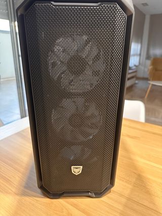 Caja PC Nfortec Krater Cristal Templado