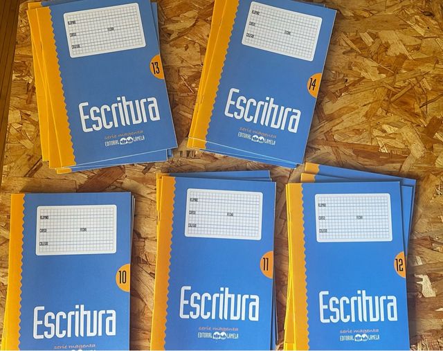 Lote 25.  Cuaderno escritura
