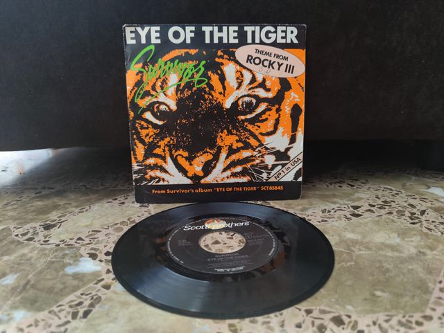 Vinilo Survivor Eye of the Tiger Rocky III